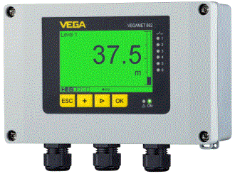 VEGAMET 862 - Seviye sensörleri için sağlam kontrolör ve gösterge cihazı