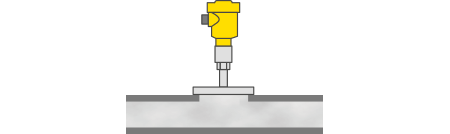 Pressure measurement at the inlet of the ammonia reactor