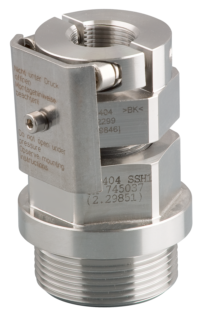 Vibrating level switch with tube extension Filling height measurement
