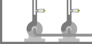 Drukbewaking in de zuurstoftoevoer