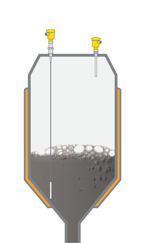 Bitumen container/bitumen tank – level, overfill protection - VEGA
