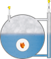 Level measurement and point level detection in process steam generation