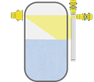 Level measurement and point level detection in highly toxic media