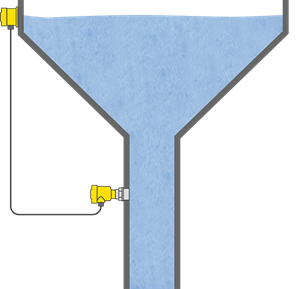 Pressure measurement in a water tower