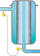 Differential pressure measurement for filter monitoring