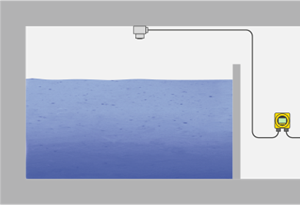 Pomiar poziomu w zbiorniku górnym