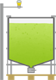 Niveaumeting in IBC-containers