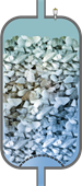 Mineralizasyon tankında limit seviye ölçümü