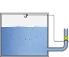 Füllstandmessung im Reinwasserbehälter