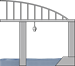 Level measurement in the cooling water intake 
