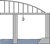 Level measurement in the cooling water intake