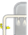 Density measurement in lime milk