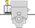 Level measurement in the turbine oil feed tank