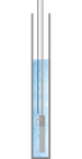 Level measurement in groundwater control in dewatering wells
