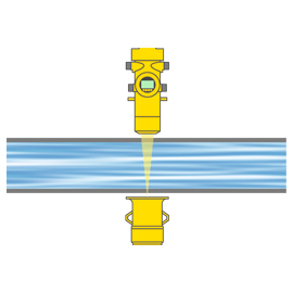 MINITRAC: Density measurement using the radiometric principle