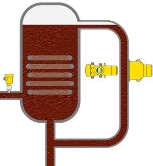 Misura di densità e pressione nell'evaporatore per spezie