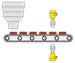 Monitoring of the conveyor belt
