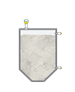 Pressure measurement and point level detection in the storage container