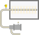 Pressure measurement in a homogenizer