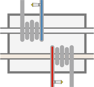 Pressure measurement in the preheater