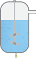 Tank for pH value regulation