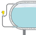 Wasserstofftanker mit flüssigem Wasserstoff