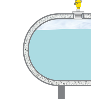 Hydrogen tanker with liquid hydrogen