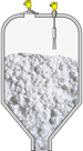 Alumina powder silo