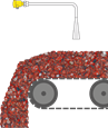 Level measurement in the sintering plant