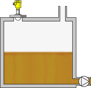 Füllstandmessung im Vorratsbehälter für Hydrauliköl