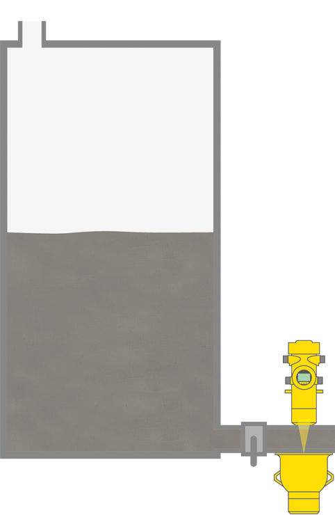Mud tanks - density measurement - VEGA
