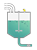 Level measurement in the coating batching tank