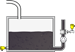Level and flow measurement in the hydraulic oil station