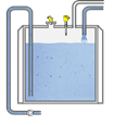 Mesure et détection de niveau dans un réservoir d'additif de résistance à l'humidité