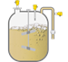 Level, switching and pressure measurement in storage tanks