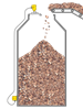 Silo de lascas de madeira