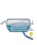 Mesure de pression et détection de niveau dans un condensateur
