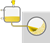 Level measurement and point level detection in the storage tank of a drum coater