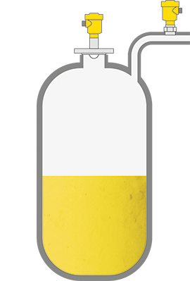 Acid level control and pressure monitoring