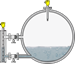 Füllstandmessung und Grenzstanderfassung im Lagertank für wasserfreies Ammoniak