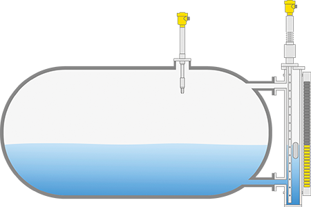 Füllstandmessung und Grenzstanderfassung in Kondensatbehältern