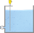 Cooling tower basin level measurement