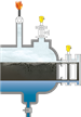 Séparateur de liquides dans une torchère
