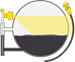 Niveaumeting in de verdamper (reboiler)