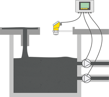 Sump level control