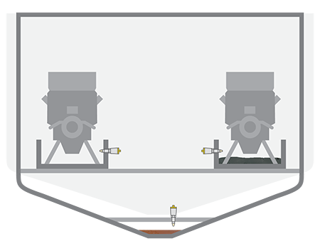 Point level detection for bilge and leakage monitoring