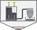 Level measurement in the settling and service tank in the engine room