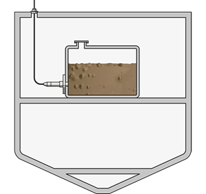 Service tanks with grey and black water