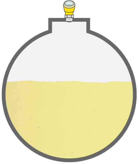 Level measurement of fuel