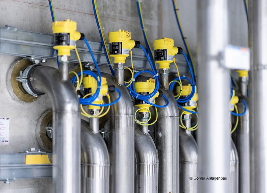 Vibrationsgrenzschalter VEGASWING 63, die die Chemikalientanks und den Betrieb vor Überfüllung und Leckagen schützen